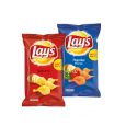Lay’s 1 Paparika &1 Natural Potato Chips-52gm(2 pack)