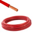 Texton Flexible 6mm Copper Wire for Home or Domestic Industrial Electric Wiring, Electric Wire-5Meter (Red Color)